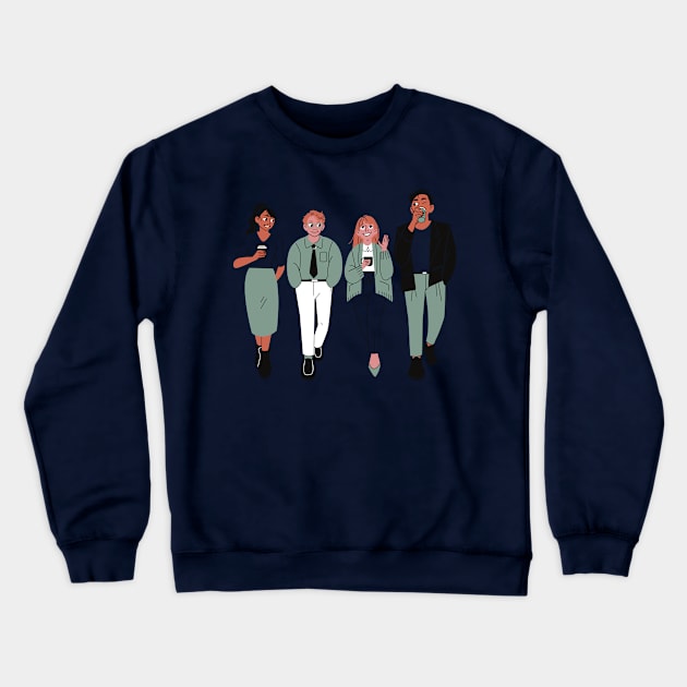 friends Crewneck Sweatshirt by watermelonW